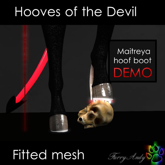 DEMO - Hooves Boot devil - Matreya