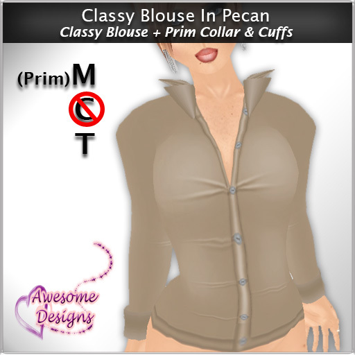 *Awesome Designs Classy Blouse In Peach