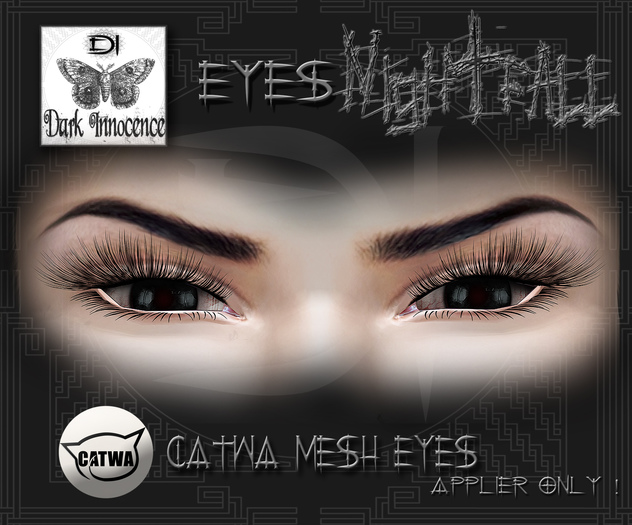 ~Dark Innocence~  Eyes Nightfall II Catwa Mesh Eyes Applier