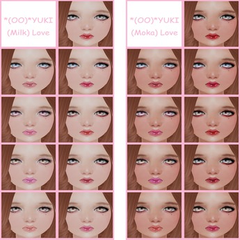 Second Life Marketplace - *(OO)*YUKI_Love Mesh Head DEMO