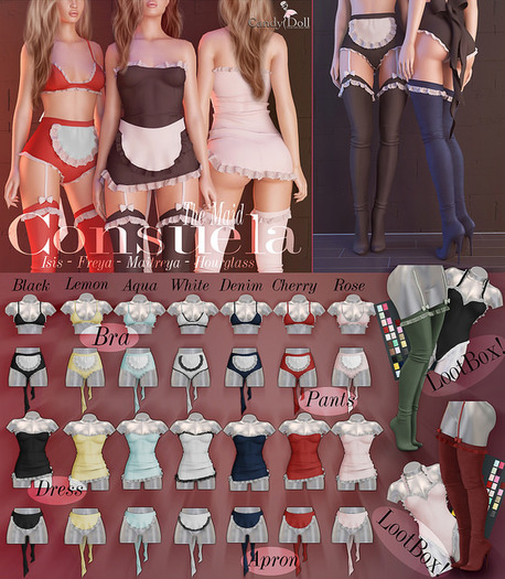 _CandyDoll_ Consuela Socks Maitreya - RARE - LootBox