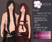 [^.^Ayashi^.^] Hiroshi hair-Pink set