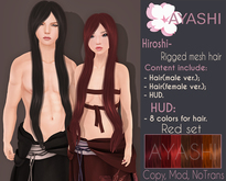 [^.^Ayashi^.^] Hiroshi hair-Red set
