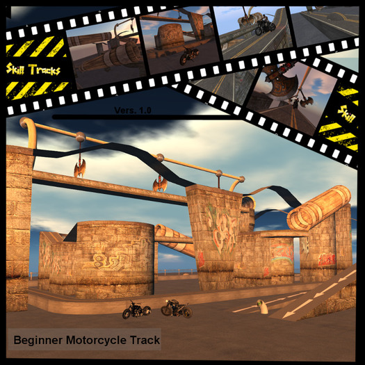 (Skill Tracks) Skill Track Beginner Motorcycle Track