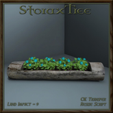 Rustic Log Planter A8