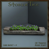 Rustic Log Planter A9