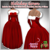 *Awesome Designs Christmas 2008 Holiday Gown