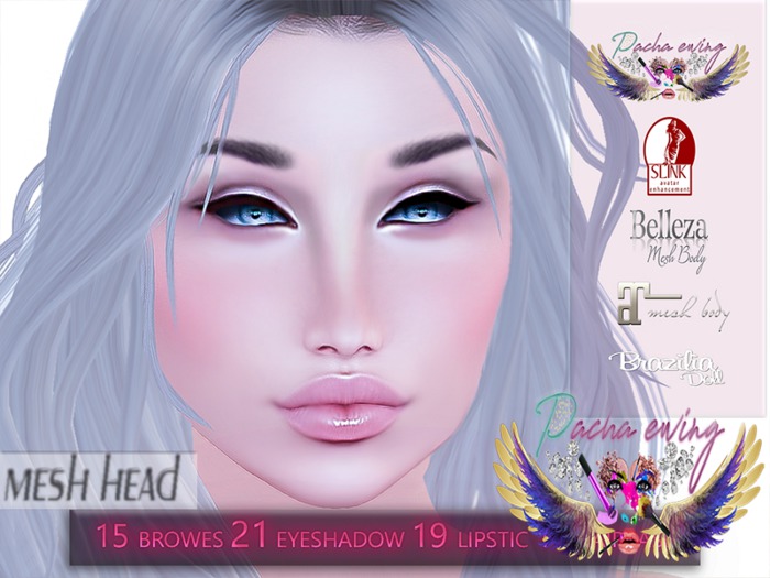 -PachaEwing- Mesh Head "Sharzada"