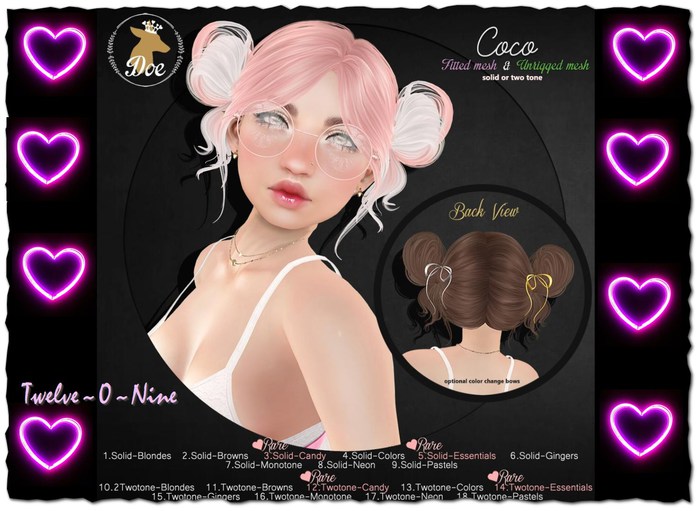 14. Doe: Coco (twotone) - Essentials RARE