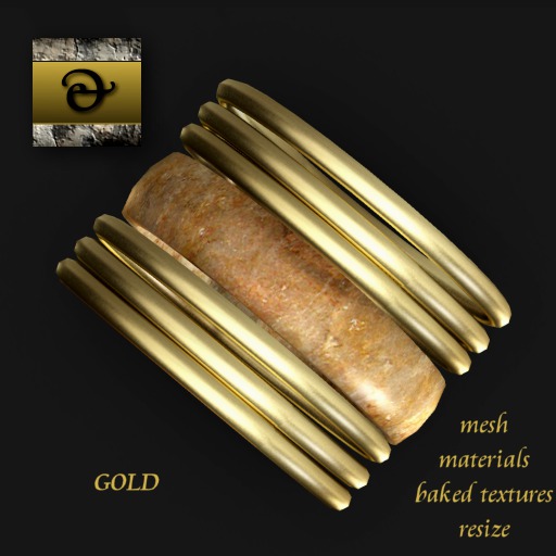 Tripple Bangles Gold