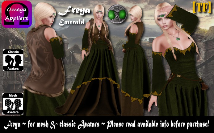 FREYA - EMERALD [TF] - [Wear to Unpack]