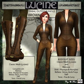 C&F Lucine Tribal Outfit Bundle - BROWN