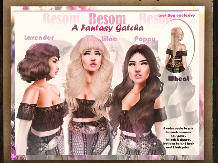 Besom- Wheat ALL RARE LootBox