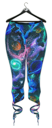 !Rebel Hope - Roxy Mesh Leggings Deep Space