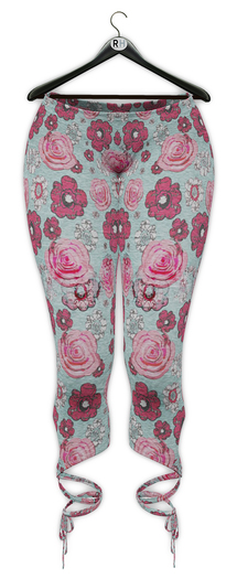 !Rebel Hope - Roxy Mesh Leggings Fadded Rose
