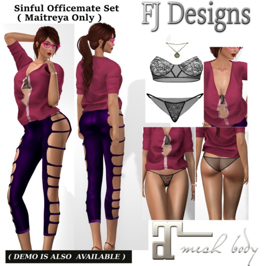 FJ Designs - Sinful Officemate Set (MAITREYA Only)