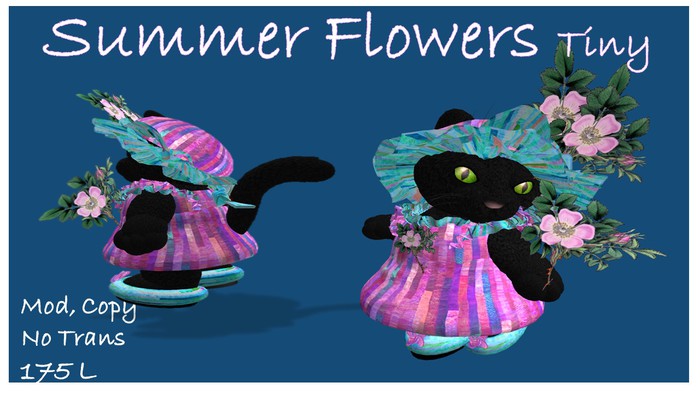 Summer Flowers Tiny Box