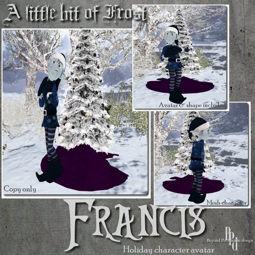 BPd {Avatar} Little bit of Frost: Francis {Boxed}
