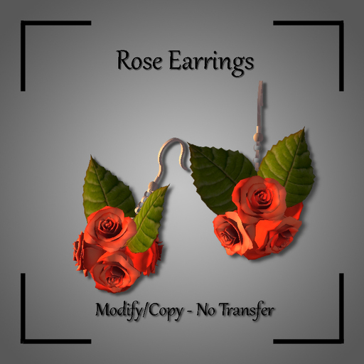 .:LT:. Rose Earrings