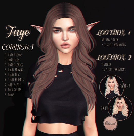 .Entwined. Faye / Light Reds