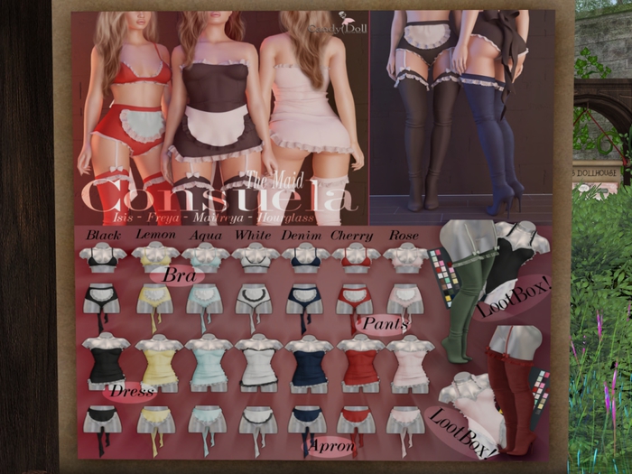 _CandyDoll_ Lynn Boots Maitreya - RARE - LootBox