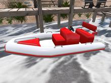 TM Inflatable Boat and Motor with Hop
