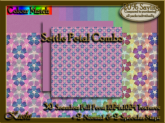 Settle Petal Combo Textures
