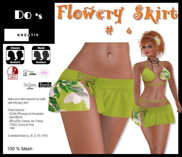 .:Do's:. Flowery Skirt #6 DEMO