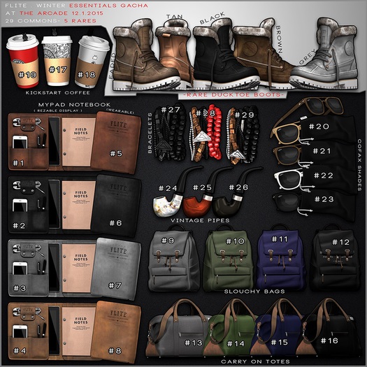 Flite. Mypad Notebook Display- (unpack)Grey Leather - Common #3