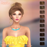 /Wasabi Pills/ Apple Mesh Hair - Browns