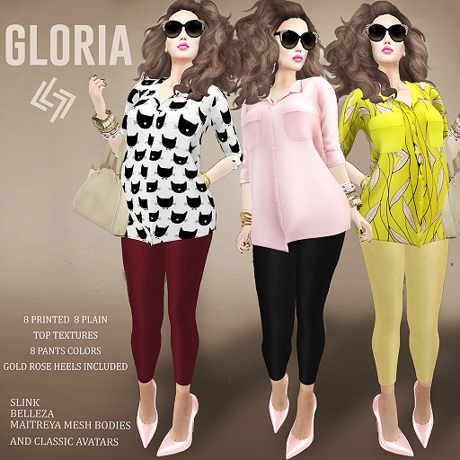 LEGENDAIRE GLORIA OUTFIT