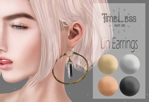 Timeless - Lin Earrings BRONZE