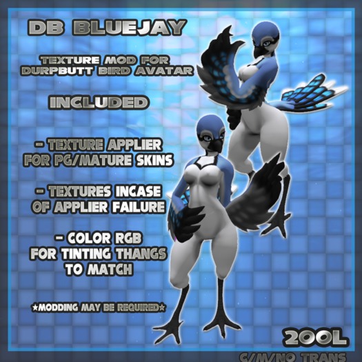 DB Bluejay Birb Mod