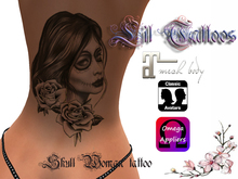 *[LIL TATS]*   SKULL WOMAN   MAITREYA OMEGA