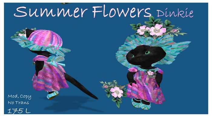 Summer Flowers Dinkie Box