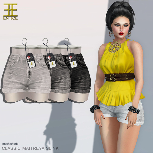 Entice - Stars Are Blind Shorts - Grey Tones