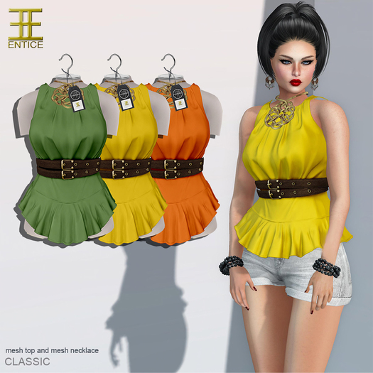 Entice - Stars Are Blind Top - Citrus