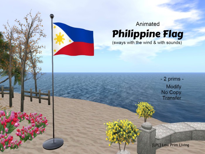 [LPL] Animated Philippine Flag (boxed)