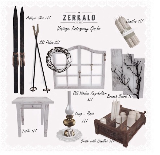 [ zerkalo ] Vintage Treasures - Love Frame