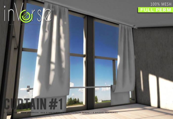 ☰ inVerse ☰ Curtain  #1 full permission 