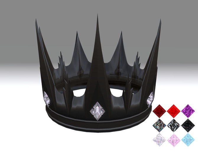 *S*S*S* Black Crystal Crown