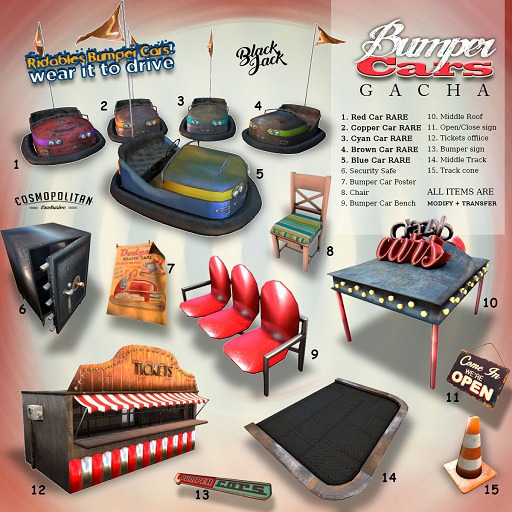 BJK - Bumper Cars - Bumper Sign