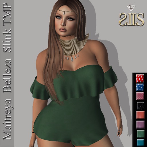 :::LS DIAMOND ROMPER LAURA