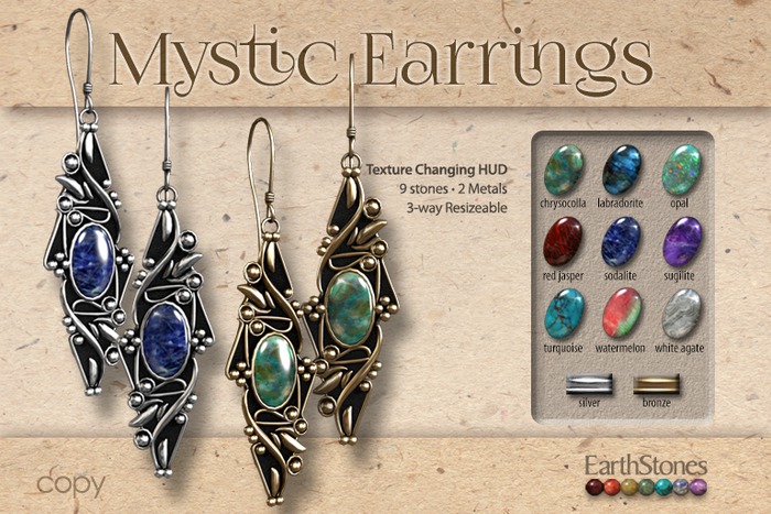 EarthStones Mystic Earrings Fatpack