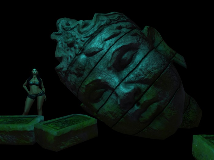 Ancient Statue Head