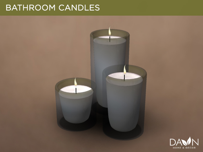 *DAWN* Bathroom Candles