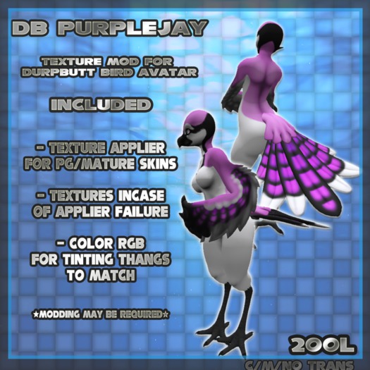DB PurpleJay Birb Mod