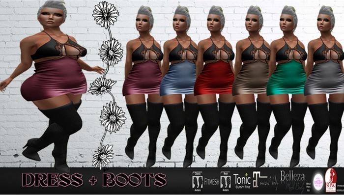 ~EMPIRE~ DRESS & SHOES ( TASTE OF SUMMER )#PURPLE