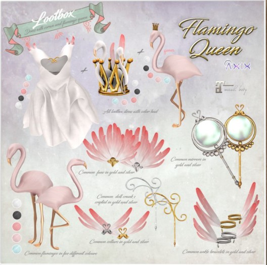 ::Axix:: FlamingoQueen :: Lootbox! RARE