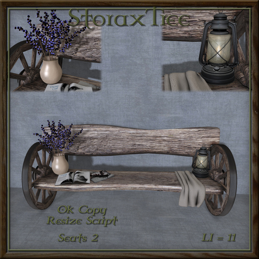 Weathered Bench C6